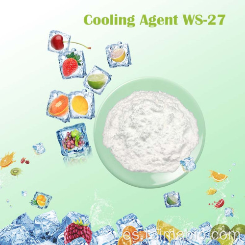 Nuevo agente de enfriamiento popular WS-27 Powder para jugo electrónico